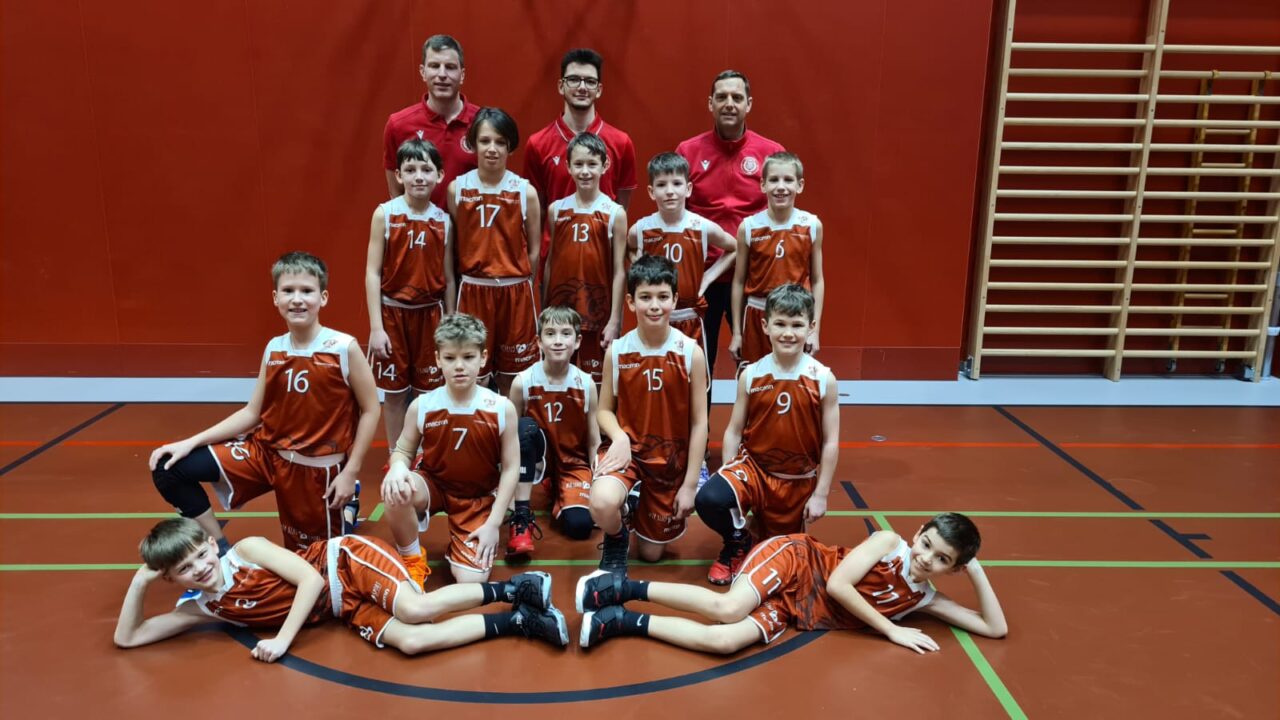 Sportunion Basketball Thermenregion nimmt an ihrem ersten U10 Turnier in Wien teil.